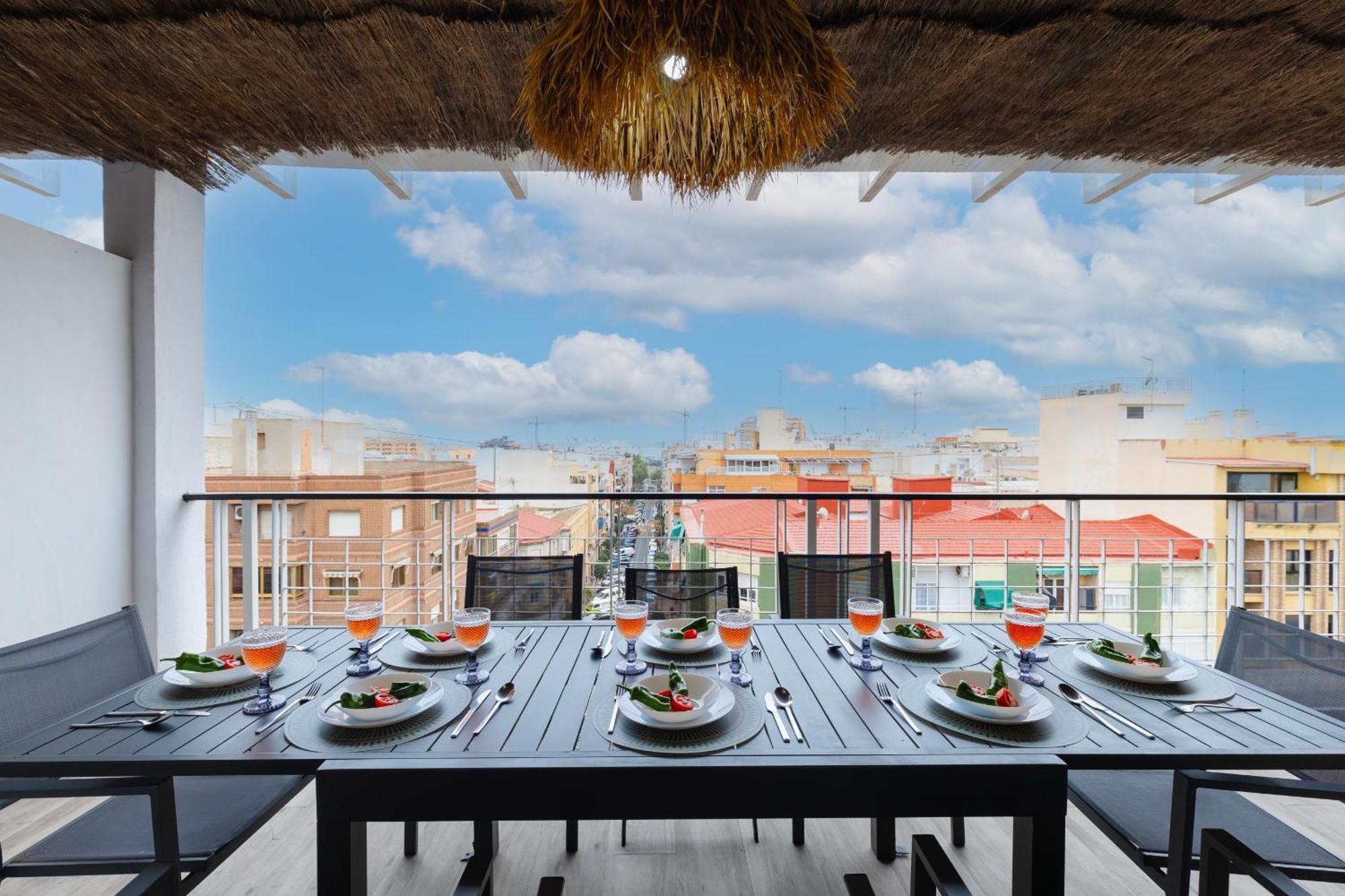 Appartamento Fidalsa Penthouse Amazing View Alicante Esterno foto